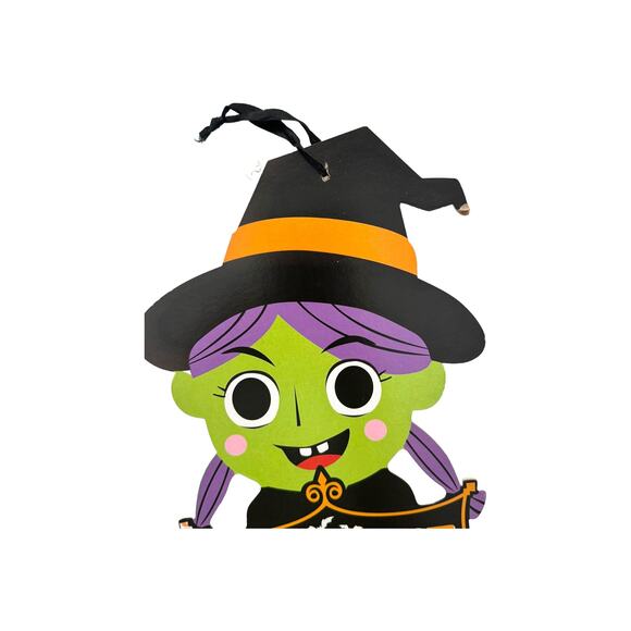 Halloween Witch Wreath Kit, Welcome My Pretties Sign & Ribbons, DIY Craft Bundle - Picture 3 of 8